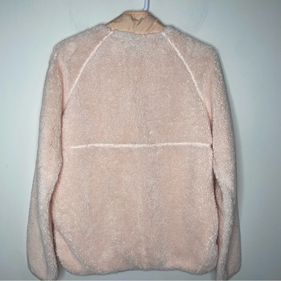 Sweaty Betty Women's Jacket Tulle Pink Soft Touch Pennine Full Zip Fleece Size 6 - Picture 2 of 11